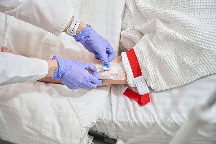 Infuustherapie, katheterzorg en thuishospitalisatie